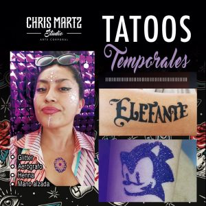 tatuajes temporales, tatoos, arte corporal, 